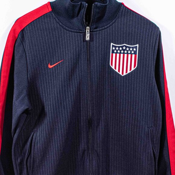Nike USA Soccer Centennial Zip Up Track Jacket Warm Up Large Futbol Blokecore - Picture 3 of 10